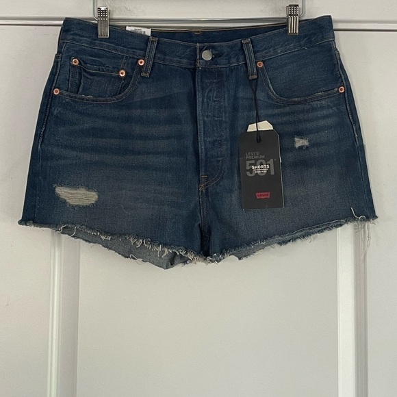 Levi’s 501 Short Silver Lake Medium Wash - 32 - Picture 4 of 6